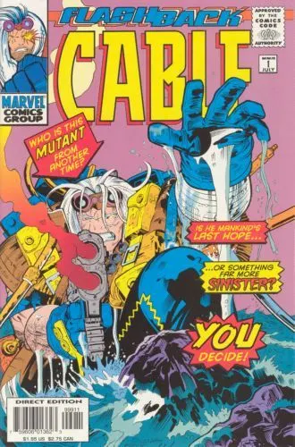 Cable, Vol. 1 #-1A comic book cover, 1997