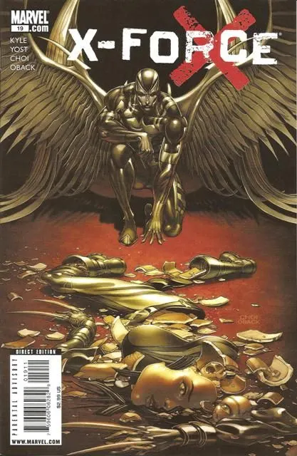 X-Force, Vol. 3 #19 comic book cover, 2009