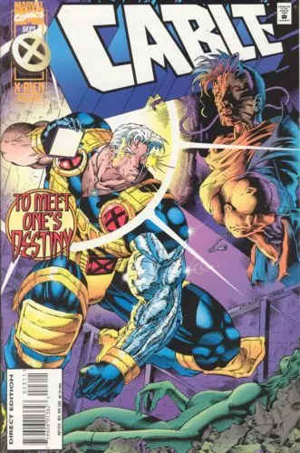 Cable, Vol. 1 #23 Direct Edition comic book cover, 1995