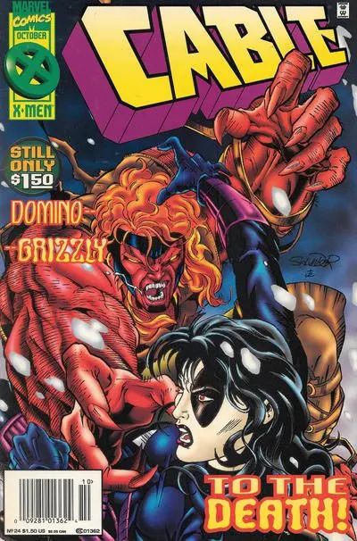 Cable, Vol. 1 #24 Newsstand Edition comic book cover, 1995