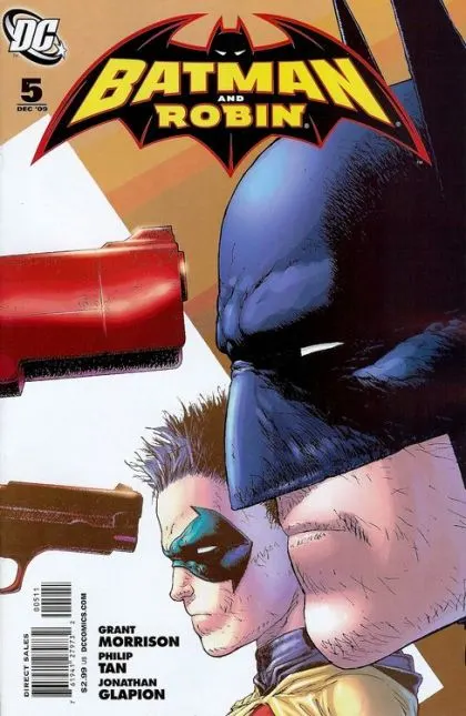 Batman and Robin, Vol. 1 #5 Frank Quitely Regular Cover comic book cover, 2009