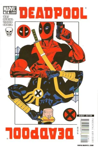 Deadpool, Vol. 3 #16 Jason Pearson Regular comic book cover, 2009