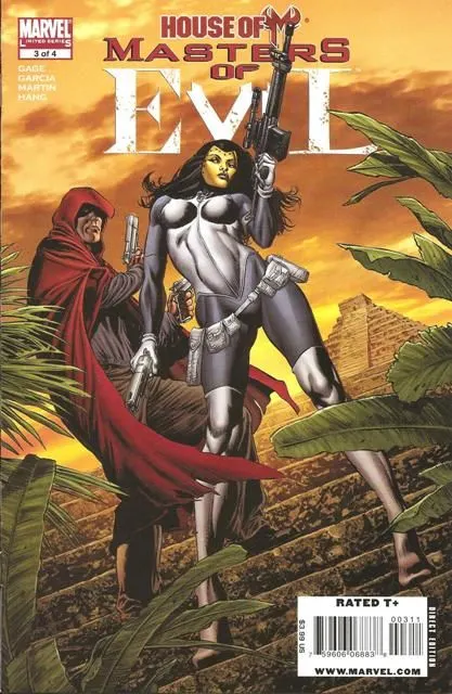 House of M: Masters of Evil #3 comic book cover, 2009