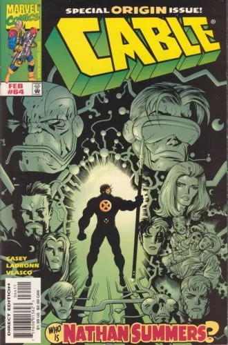 Cable, Vol. 1 #64 Direct Edition comic book cover, 1999