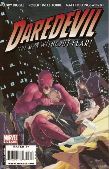 Daredevil, Vol. 2 #501 Esad Ribic Regular Cover comic book cover, 2009
