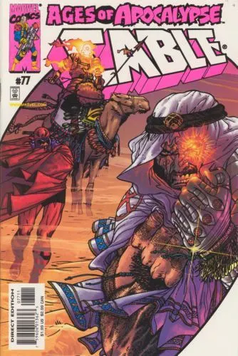 Cable, Vol. 1 #77 Direct Edition comic book cover, 2000