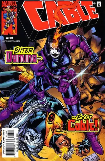 Cable, Vol. 1 #83 Direct Edition comic book cover, 2000