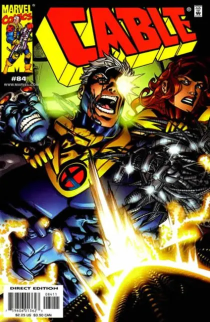 Cable, Vol. 1 #84 Direct Edition comic book cover, 2000