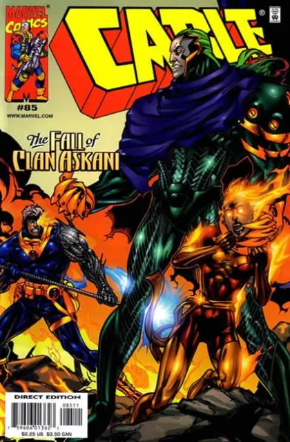 Cable, Vol. 1 #85 Direct Edition comic book cover, 2000