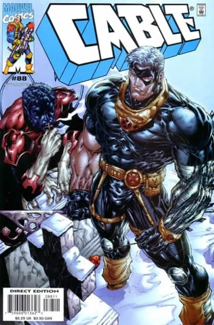 Cable, Vol. 1 #88 Direct Edition comic book cover, 2001