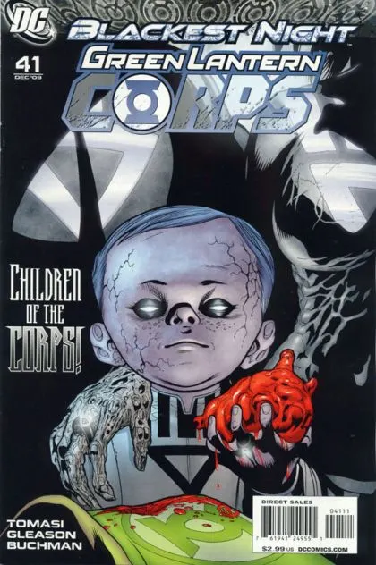 Green Lantern Corps, Vol. 1 #41 Patrick Gleason Regular comic book cover, 2009
