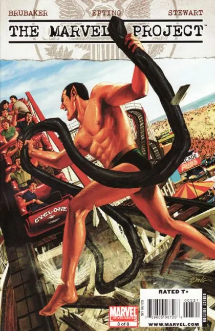 The Marvels Project #3 Steve Epting Variant Cover comic book cover, 2009