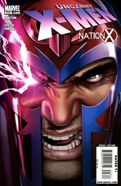 Uncanny X-Men, Vol. 1 #516 Greg Land Regular comic book cover, 2009