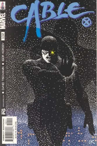 Cable, Vol. 1 #102 Direct Edition comic book cover, 2002