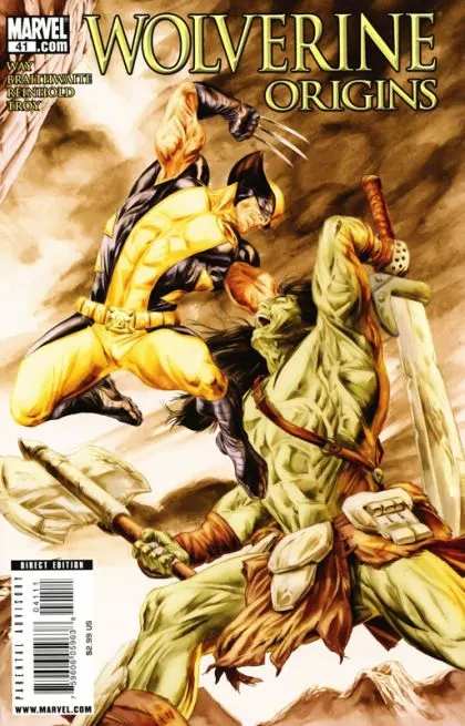 Wolverine: Origins #41 comic book cover, 2009