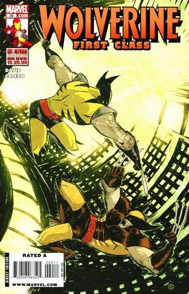 Wolverine: First Class #20 comic book cover, 2009