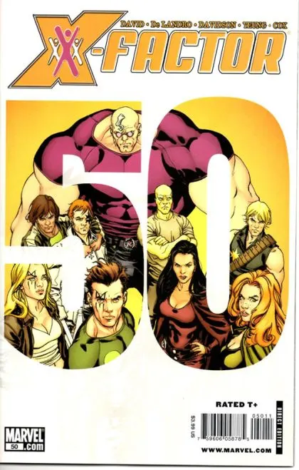 X-Factor, Vol. 3 #50 comic book cover, 2009