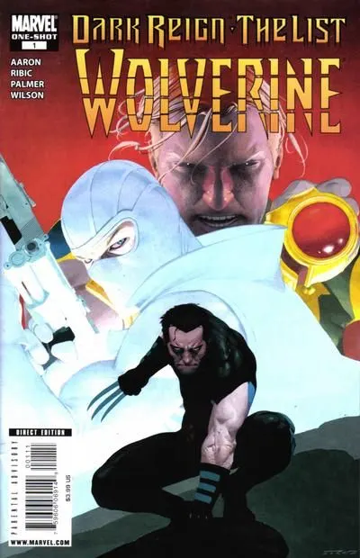 Dark Reign: The List -- Wolverine #1 Esad Ribić Regular comic book cover, 2009