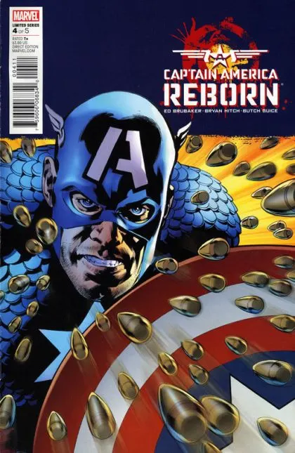 Captain America: Reborn #4 Bryan Hitch Regular Cover comic book cover, 2009
