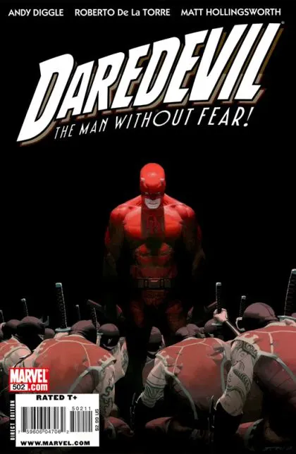 Daredevil, Vol. 2 #502 Direct Edition comic book cover, 2010