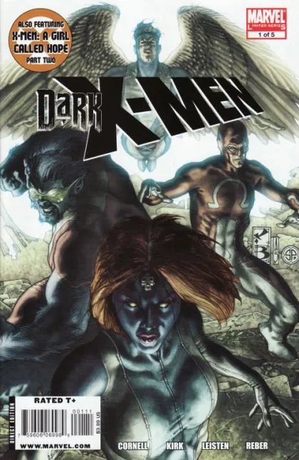 Dark X-Men, Vol. 1 #1 comic book cover, 2010