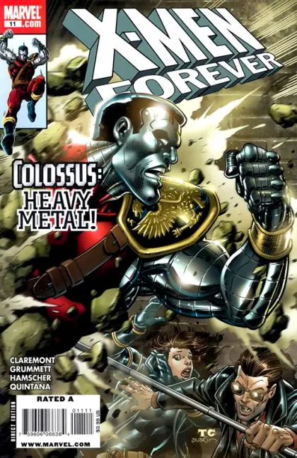 X-Men Forever, Vol. 2 #11 comic book cover, 2010