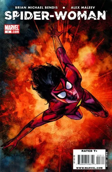 Spider-Woman, Vol. 4 #3 comic book cover, 2010