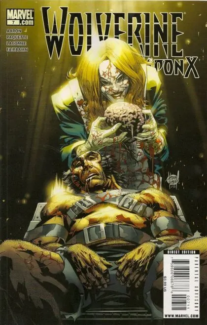 Wolverine: Weapon X #7 comic book cover, 2009