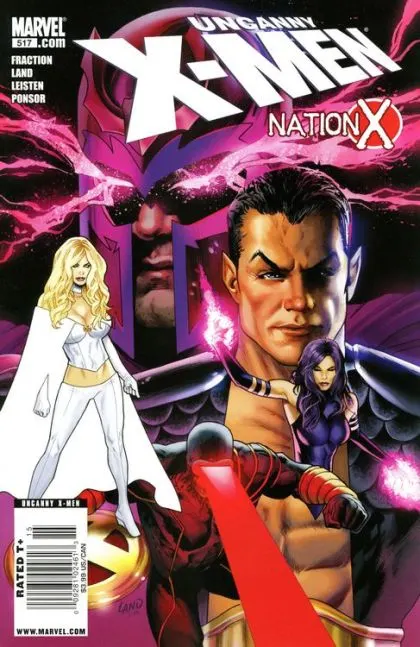 Uncanny X-Men, Vol. 1 #517 Greg Land Newsstand comic book cover, 2010