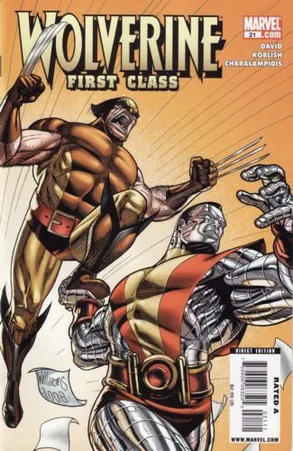 Wolverine: First Class #21 comic book cover, 2010