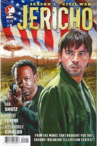 Jericho: Season 3 #1 Cover A Scott West comic book cover, 2010