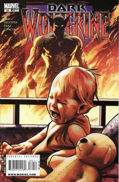Wolverine, Vol. 3 #80 Greg Land Regular Cover comic book cover, 2010