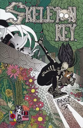 Skeleton Key, Vol. 1 #2 comic book cover, 1995