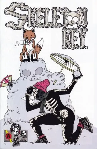 Skeleton Key, Vol. 1 #5 comic book cover, 1995