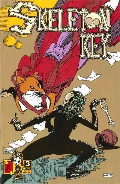 Skeleton Key, Vol. 1 #3 comic book cover, 1995