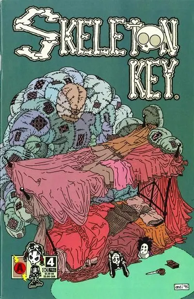 Skeleton Key, Vol. 1 #4 comic book cover, 1995
