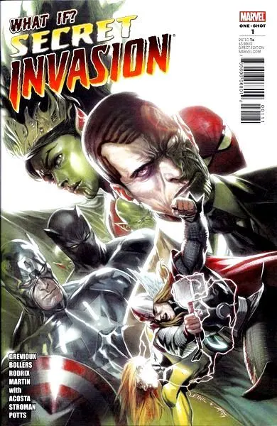What If? Secret Invasion #1 comic book cover, 2010