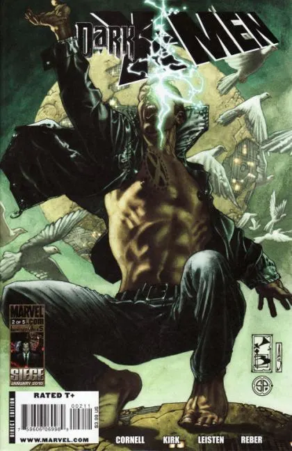 Dark X-Men, Vol. 1 #2 comic book cover, 2010