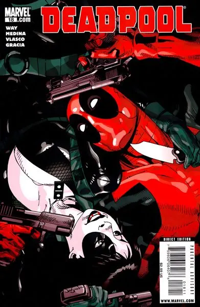 Deadpool, Vol. 3 #18 comic book cover, 2010