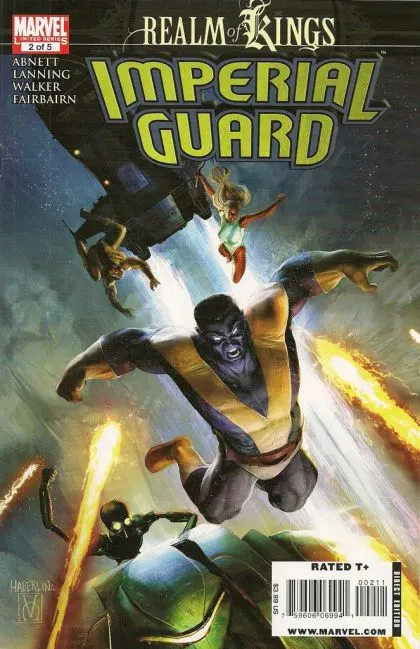 Realm of Kings: Imperial Guard #2 comic book cover, 2010