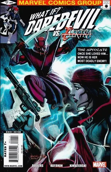 What If? Daredevil vs. Elektra #1 comic book cover, 2010