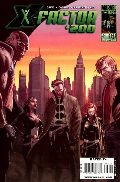 X-Factor, Vol. 3 #200 Esad Ribić Regular comic book cover, 2010