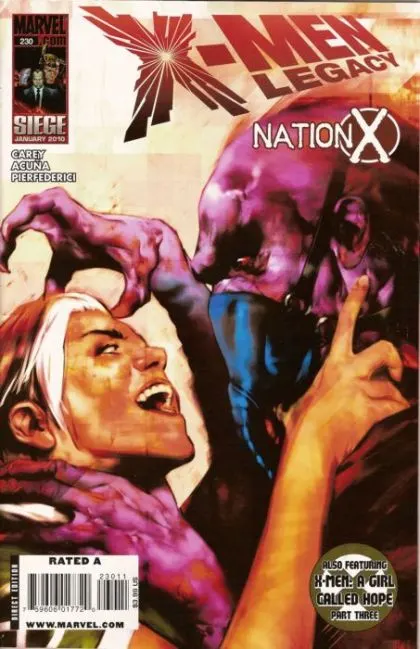 X-Men: Legacy, Vol. 1 #230 Ben Oliver regular comic book cover, 2010