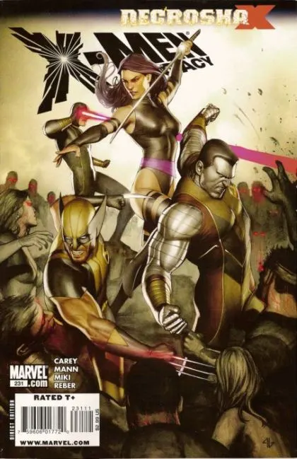 X-Men: Legacy, Vol. 1 #231 Adi Granov Regular comic book cover, 2010