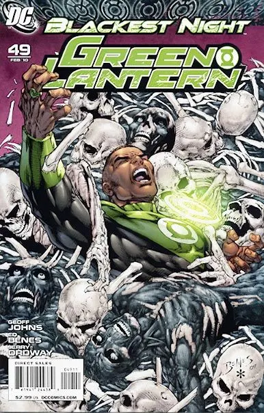 Green Lantern, Vol. 4 #49 Ed Benes Regular comic book cover, 2010
