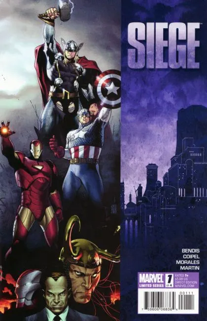 Siege, Vol. 1 #1 Olivier Coipel Regular Cover comic book cover, 2010
