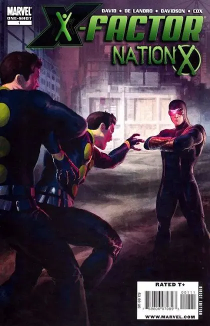 Nation X: X-Factor #1 comic book cover, 2010