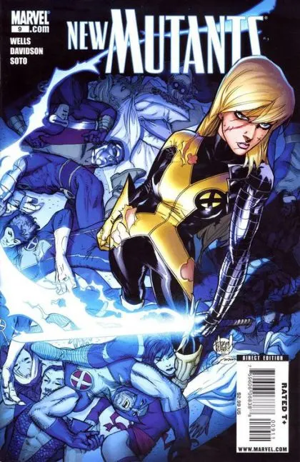 New Mutants, Vol. 3 #9 comic book cover, 2010