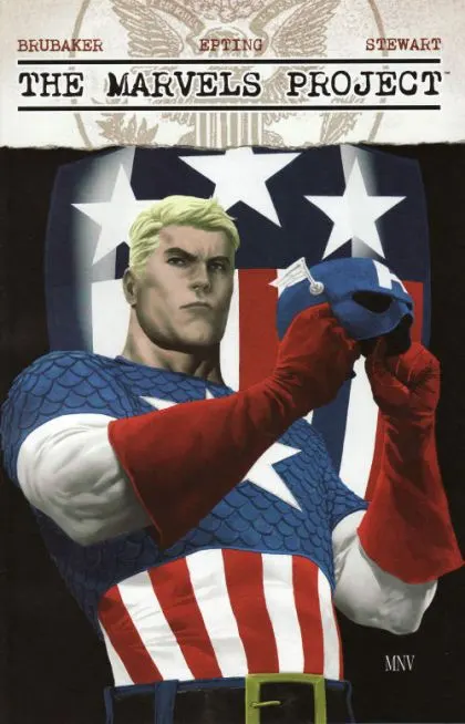 The Marvels Project #5 Steve McNiven Variant Cover comic book cover, 2010