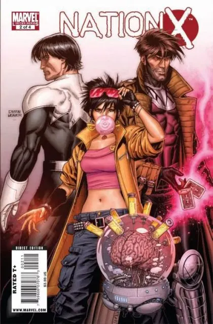 Nation X #2 comic book cover, 2010